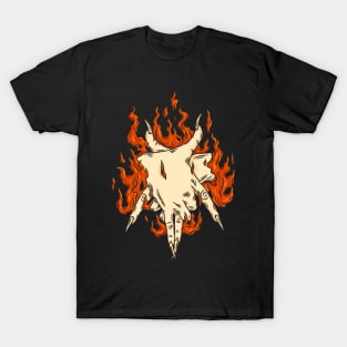 Finger and fire T-Shirt